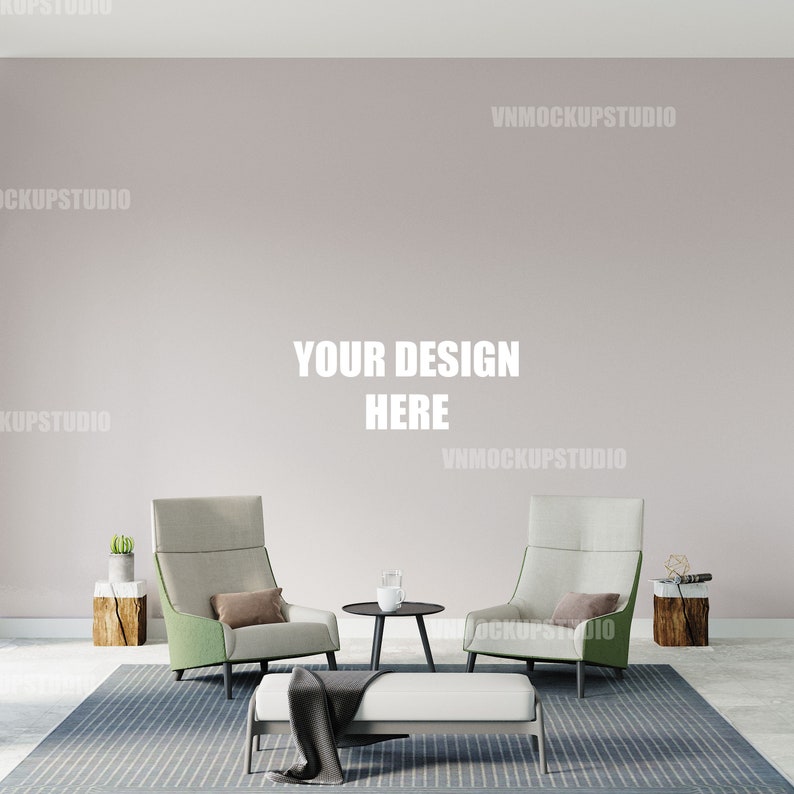 Digital Download Interior Mockup Livingroom Mockup Wall Mockup Empty Wall Mockup Frame Mockup