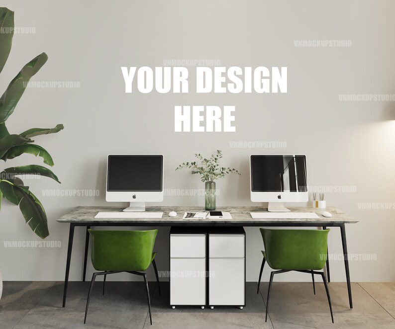 Frame Mockup Poster Mockup Office mockup Digital Download Interior Mockup Office wall mockup Wall Mockup