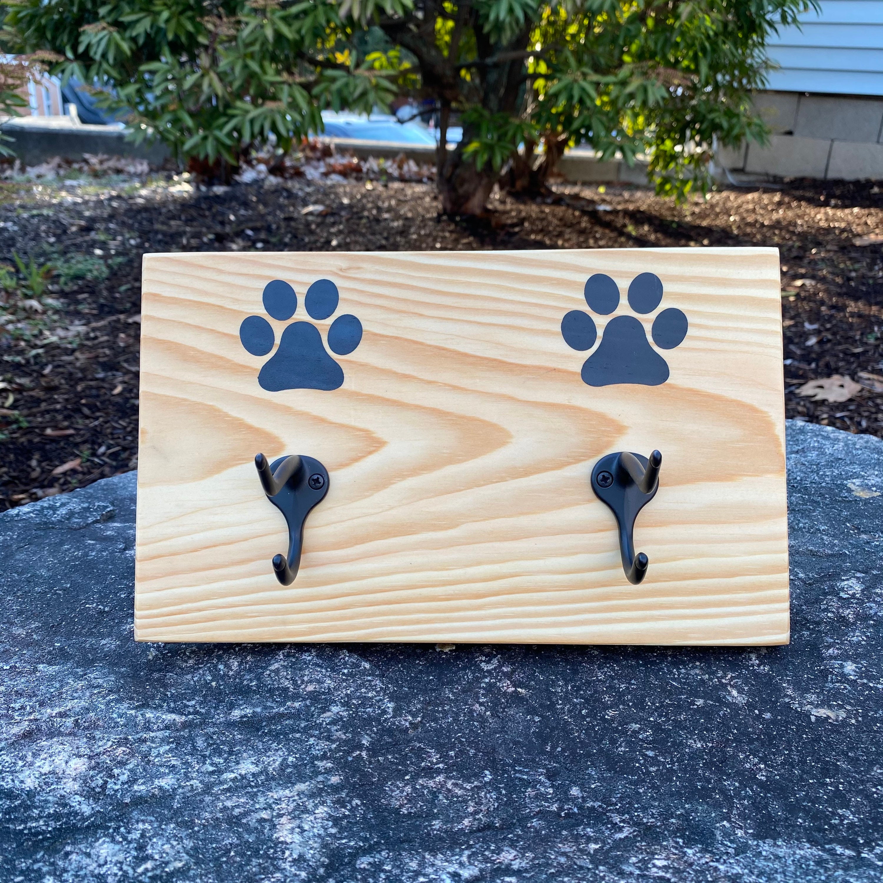 Dog Paw Leash Holder Key & Mask Holder Home Decor Entry Way Etsy