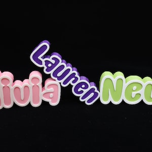 3D Printed Custom Names
