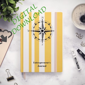 Printable Small Business Journal, Planner,Instant Download,Home Business Printable Planner