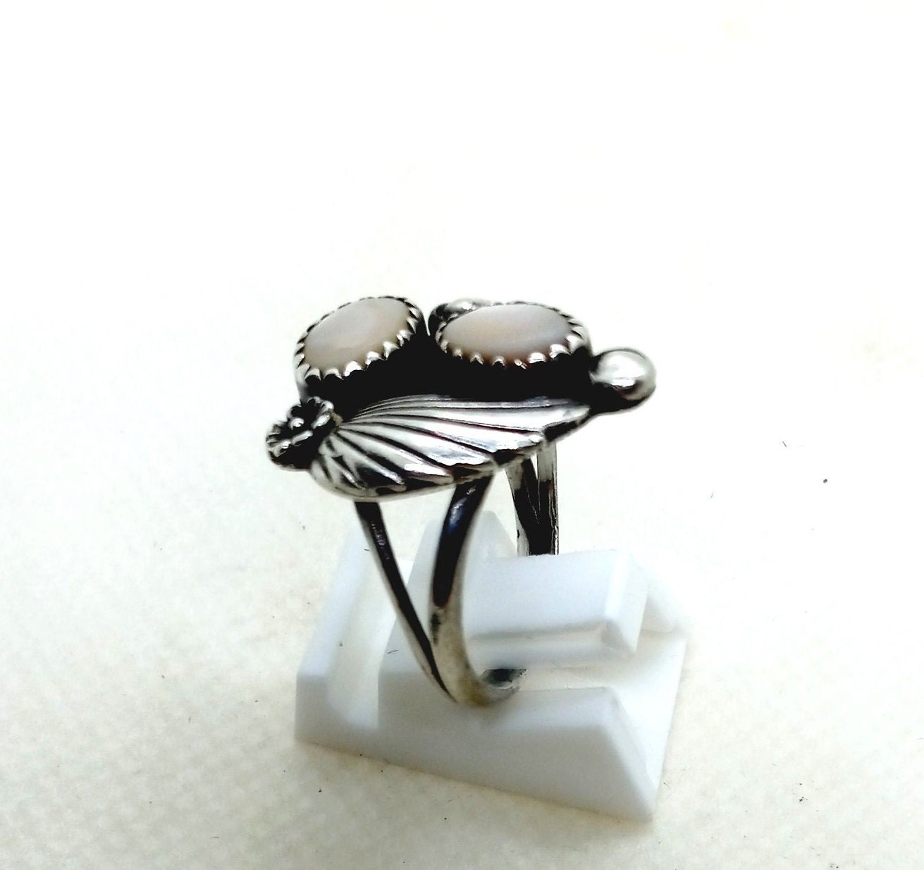 Vintage Sterling Silver Native American Navajo Mother of