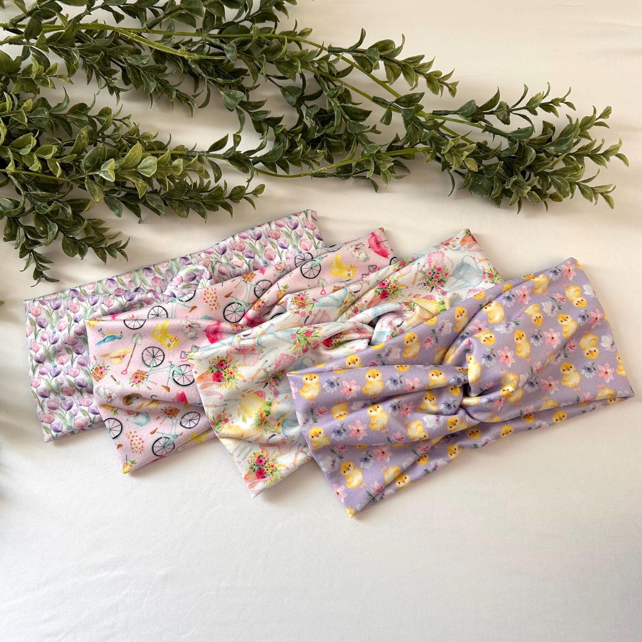 Spring Headband Wide Twist NEW SPRING Collection Twist Headband | Spring Boho Head Band  main image 4