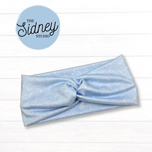 Nurse Stethoscopes Wide Twist Headband - Soft & Stretchy Headband for Nurses, Healthcare, Workout, Mom - Cute Nurse Work Accessories
