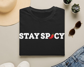 Stay Spicy Shirt | Book Lover Shirt | Reader Merch | Book Dragon's Library Shirt | Bookish Apparel | Reading Community Tee | Reader Gift