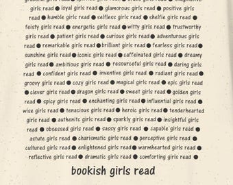 bookish girls read T-Shirt | book lover tee, reading shirt