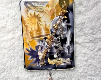 The Celestials- DIY Ereader insert, stickers, charm, fantasy decor