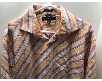 tommy hilfiger 80's 2 ply fabric shirt