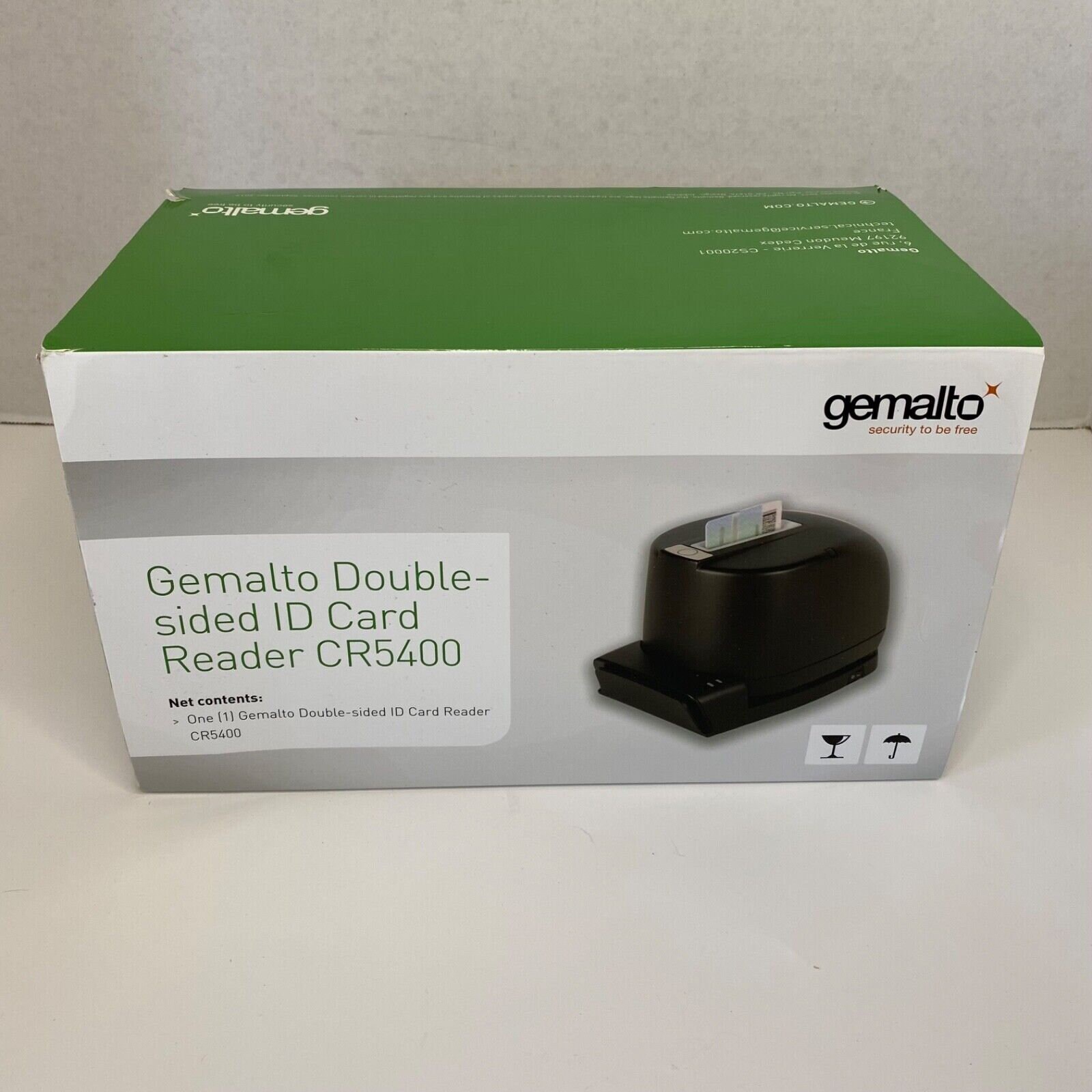 Gemalto Double-sided Id Card Reader Cr5400