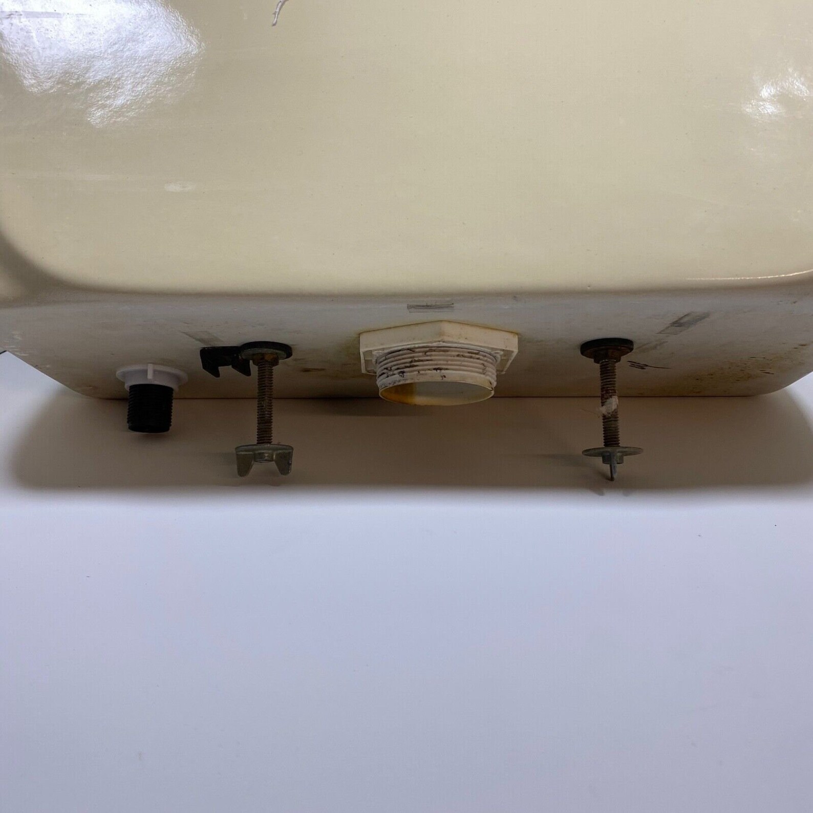 Vintage Gerber 1983 Light Yellow Toilet Tank No Lid Etsy