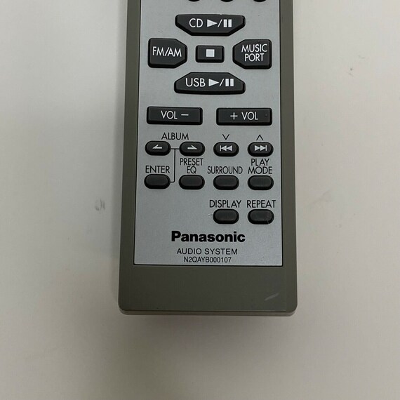 Panasonic n2qayb000107 audio system remote control or… Gem