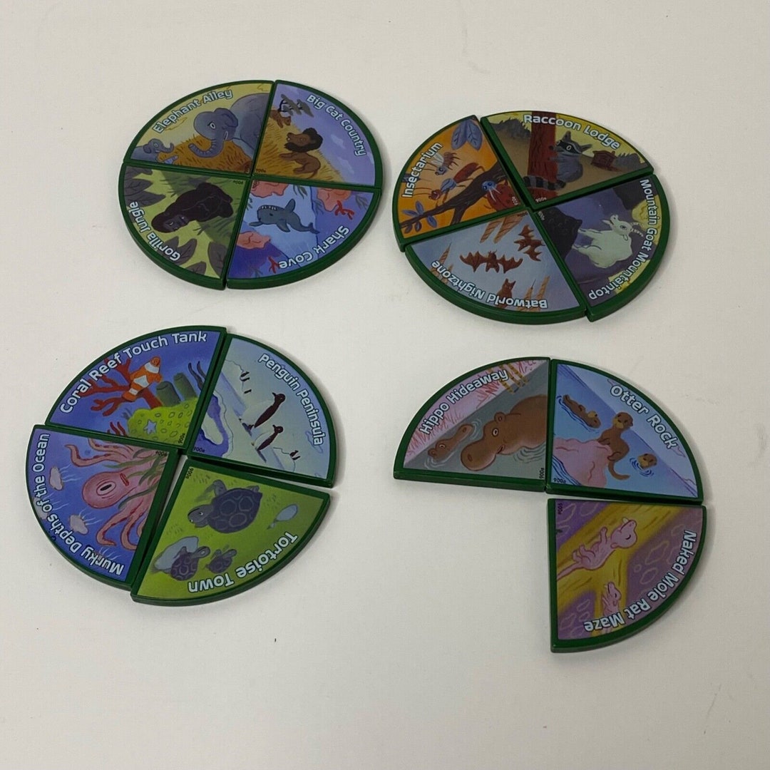 Cranium Zooreka Board Game Replacement 15 Habitats Etsy