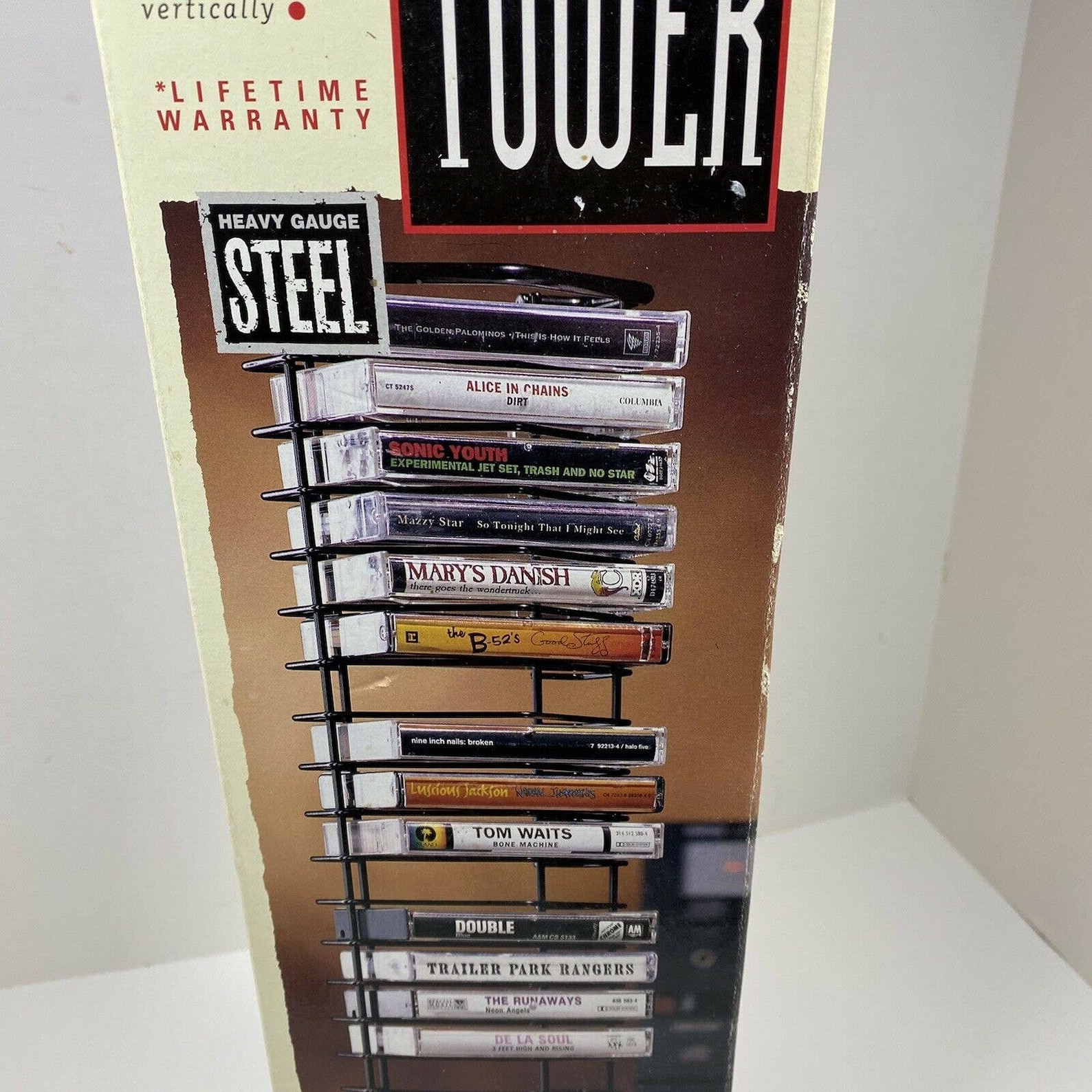 Rare Atlantic Cassette Storage Tower Holds 25 Cassettes Heavy Etsy
