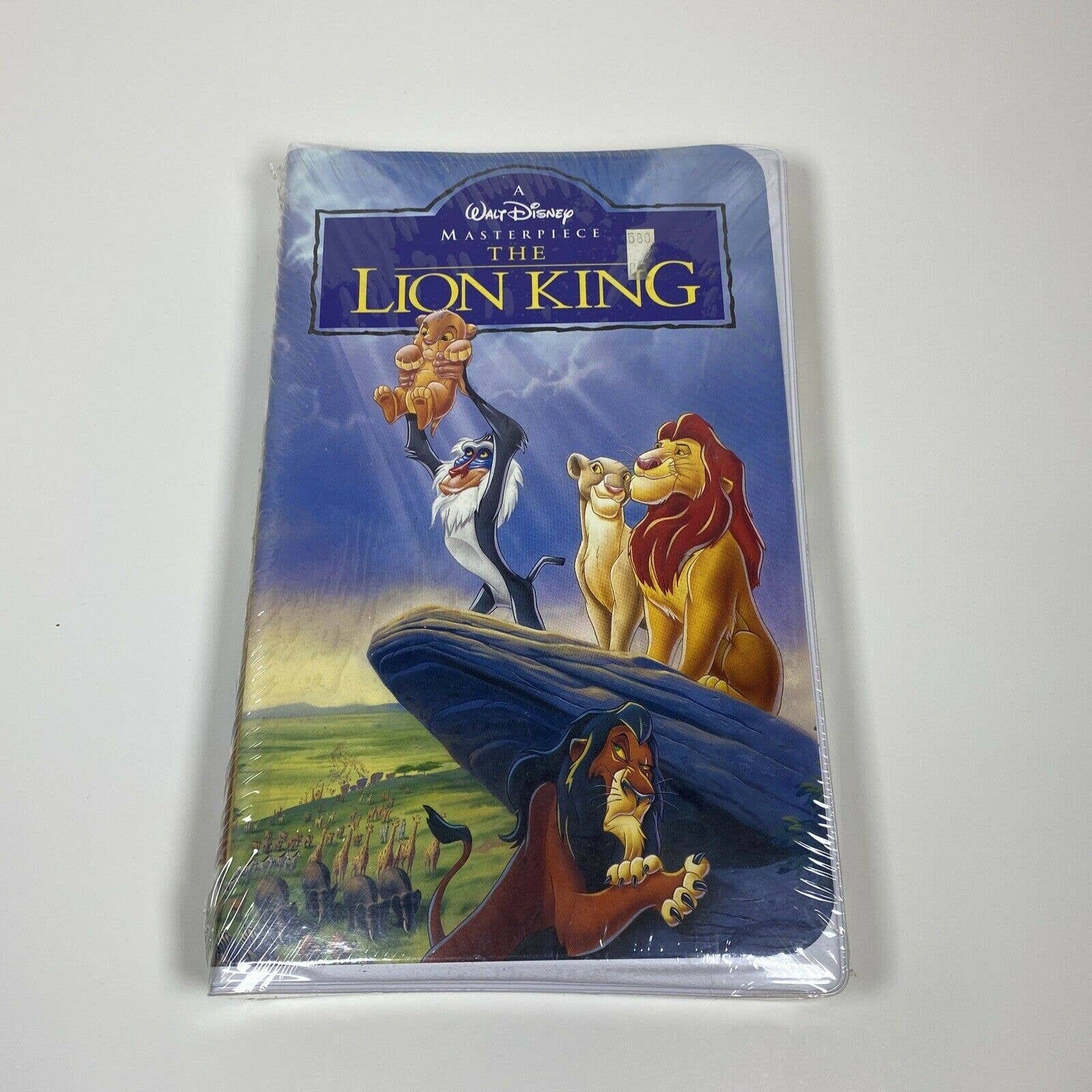 VTG DISNEY'S The Lion King VHS 2977 1995 Masterpiece Etsy