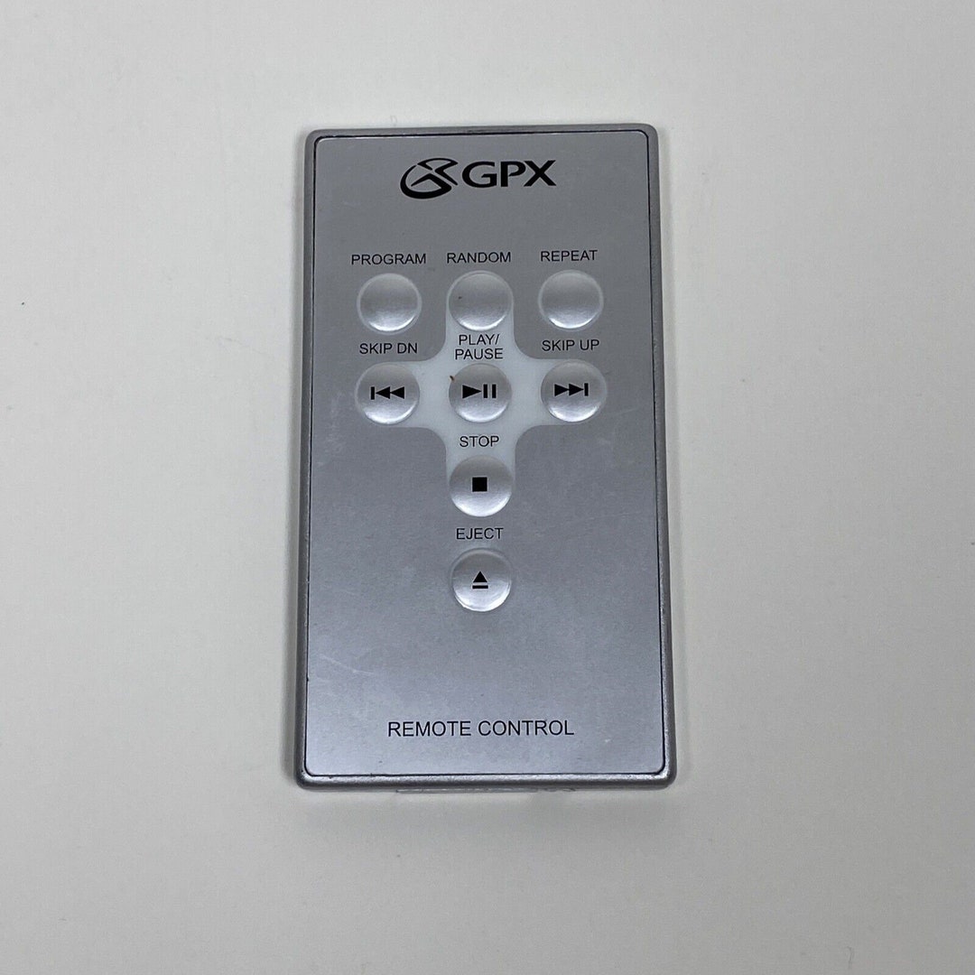 Gpx Kccd3817dp Remote Control for Under Counter Cd Player Oem Etsy