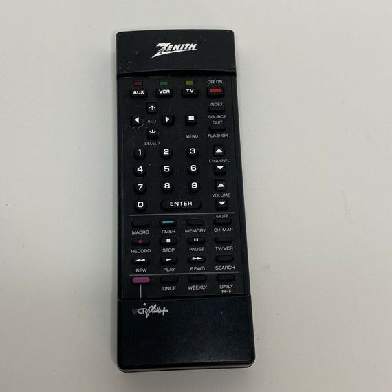 Old Zenith Tv Remote Codes