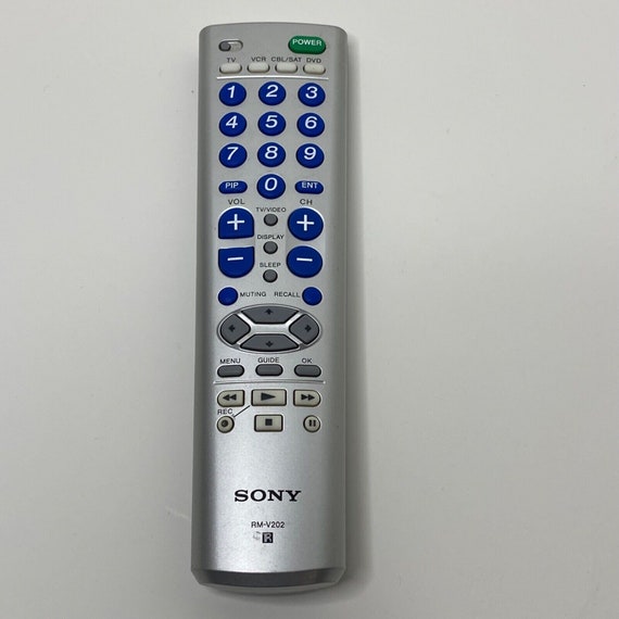 Sony Tv Wega Remote Control Rmv202 Sub Rmy194 Easy Etsy
