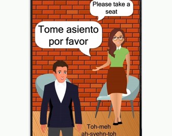 SPANISH curriculum, printable posters, teacher resources, elementary school,  k-12, digital download poster, wall decor, office decor