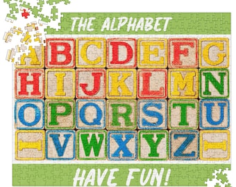 Fun and Engaging: Jigsaw Puzzle ABC Letters, Jigsaw Puzzle alphabet Letters for kids Entertainment, The Perfect Blend of Play and Learning