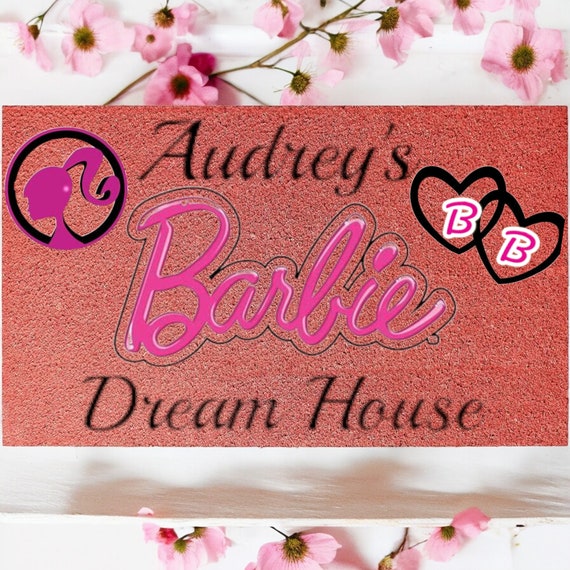 Barbie doormat shop