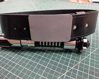 Cinturón Jedi/Sith de cuero hecho a mano - Disfraz de la Trilogía Original (talla infantil)