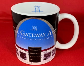 Gateway Arch Coffee Mug: St Louis Souvenir, Architectural Dream
