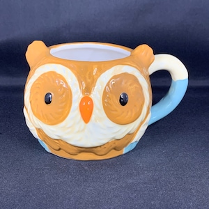 3D Owl Coffee Mug, Owl Coffee Cup, Realistic Owl, Bird Lovers, Decorative Mug