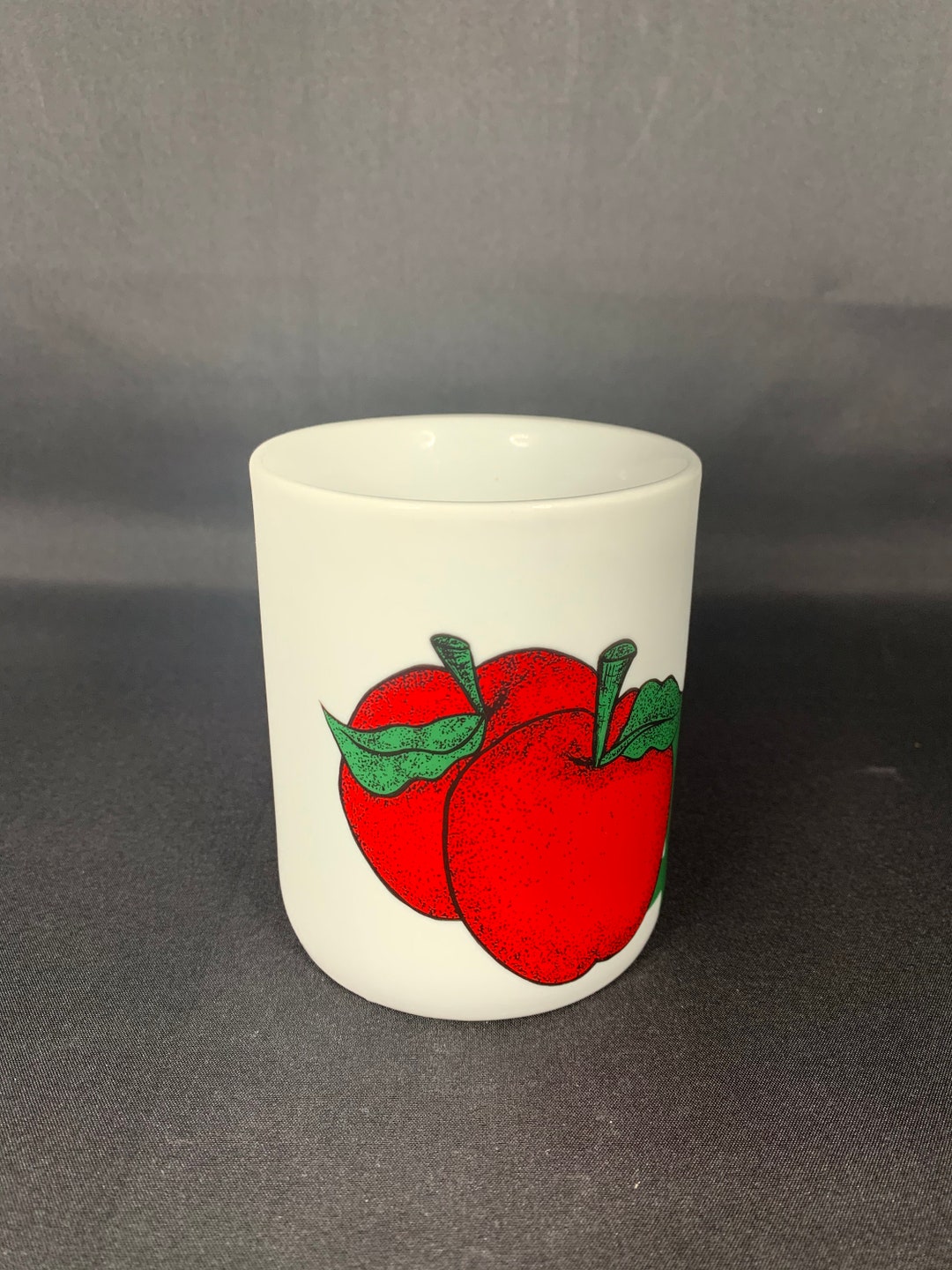 Cordon Bleu Apple Coffee Mug, Two Apples, Teacher Mug, Pair of Apples ...