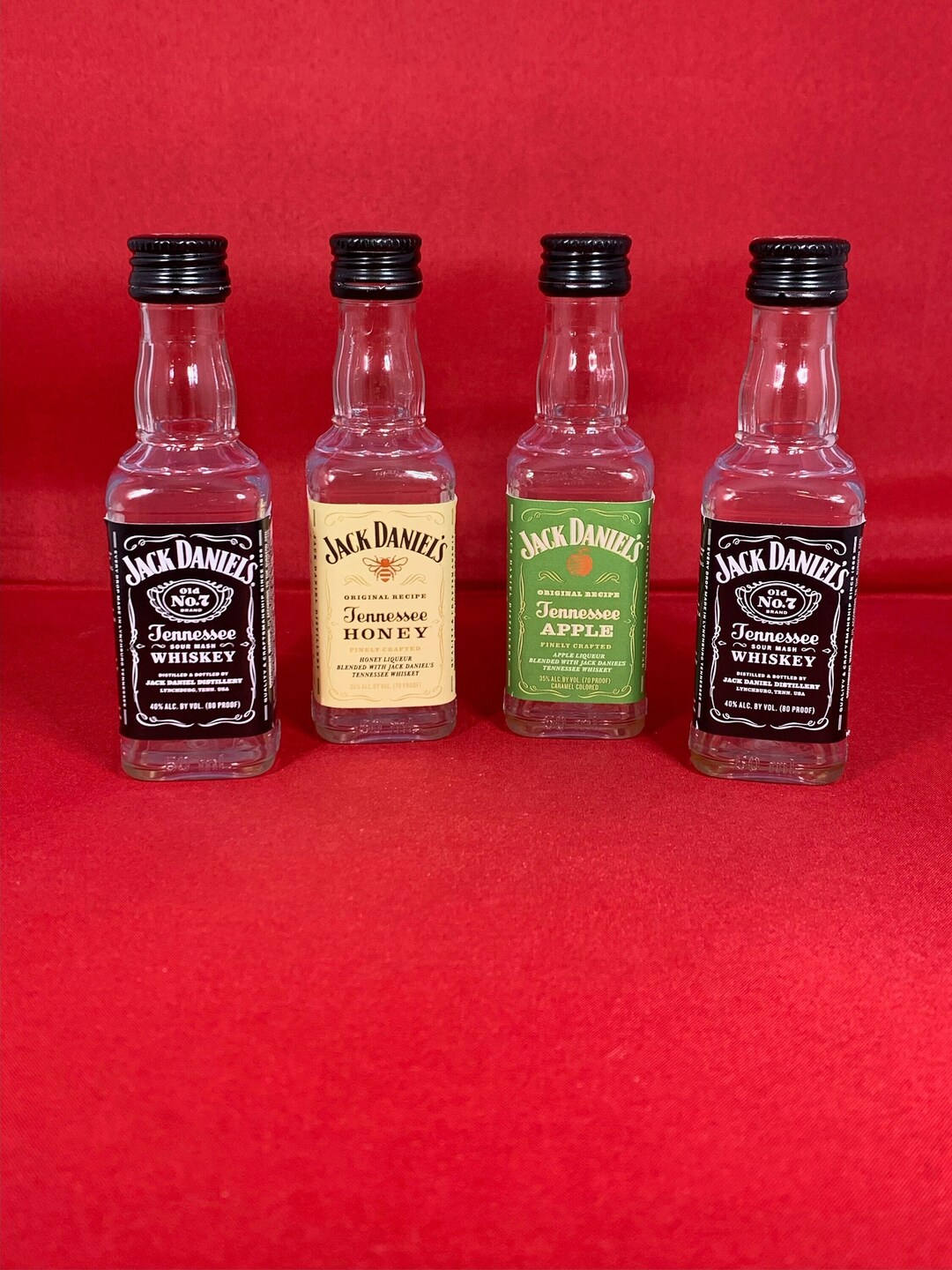 EMPTY Mini Jack Daniels Plastic Bottles Jack Daniels Etsy