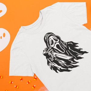 Scream, Scream svg, ghostface svg, scream png, Halloween SVG, Digital Download, Svg Files for Cricut, svg, png, Silhouette, Sublimation, DTF image 4