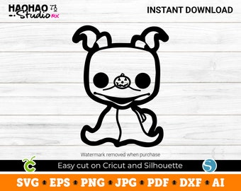 Ooggie Booggie, Jack Skellington, Halloween SVG, Digital Download, Svg Files for Cricut, svg, png, Silhouette, Sublimation, DTF