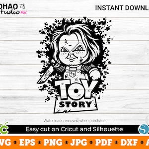 Chucky, Chucky shirt, Chucky svg, Chucky doll, Halloween SVG, Digital Download, Svg Files for Cricut, svg, png, Silhouette, Sublimation, DTF