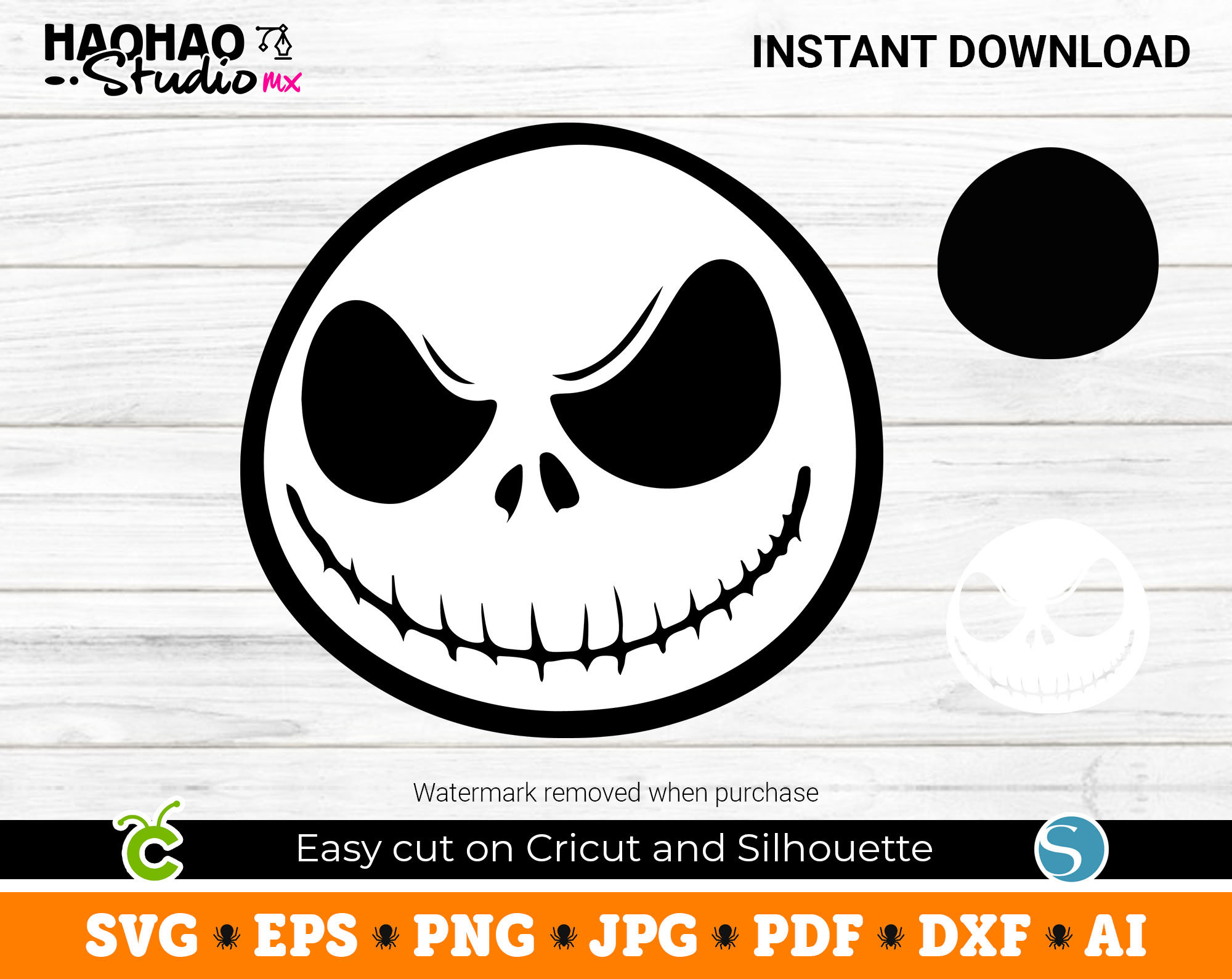 Jack Skellington, Jack Skellington Svg, Halloween SVG, Digital Download ...