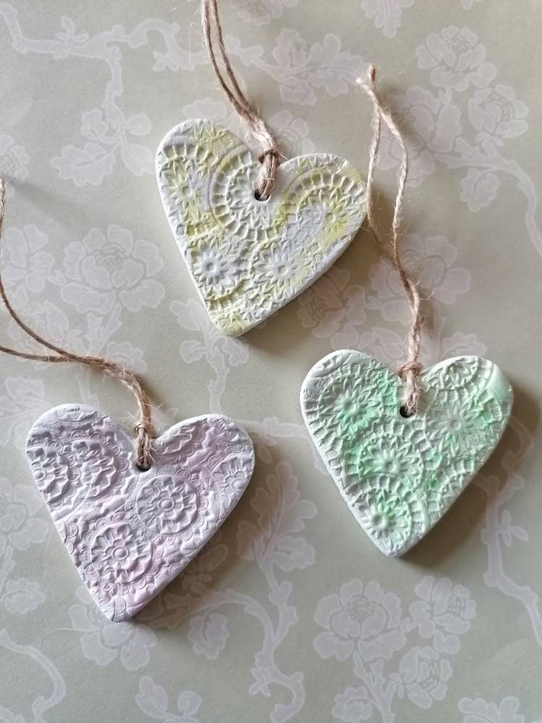 Gift Tags Ceramic Gift Tags Clay Decorations Easter Decorations Easter