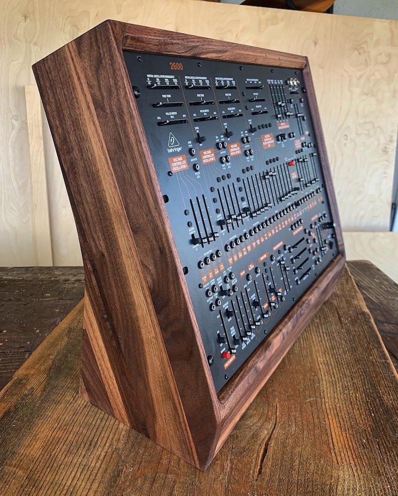 Cabinet Case for the Behringer 2600 Synthesizer by Mars Built Walnut