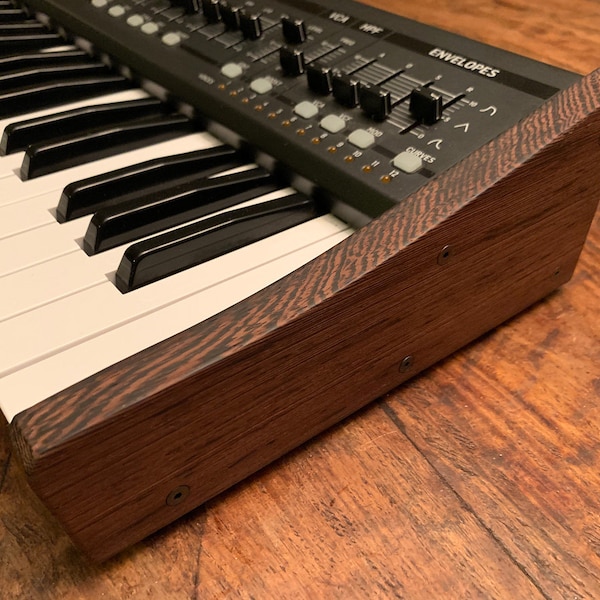 Wood Panels for the Behringer Deepmind Synthesizer by Mars Built