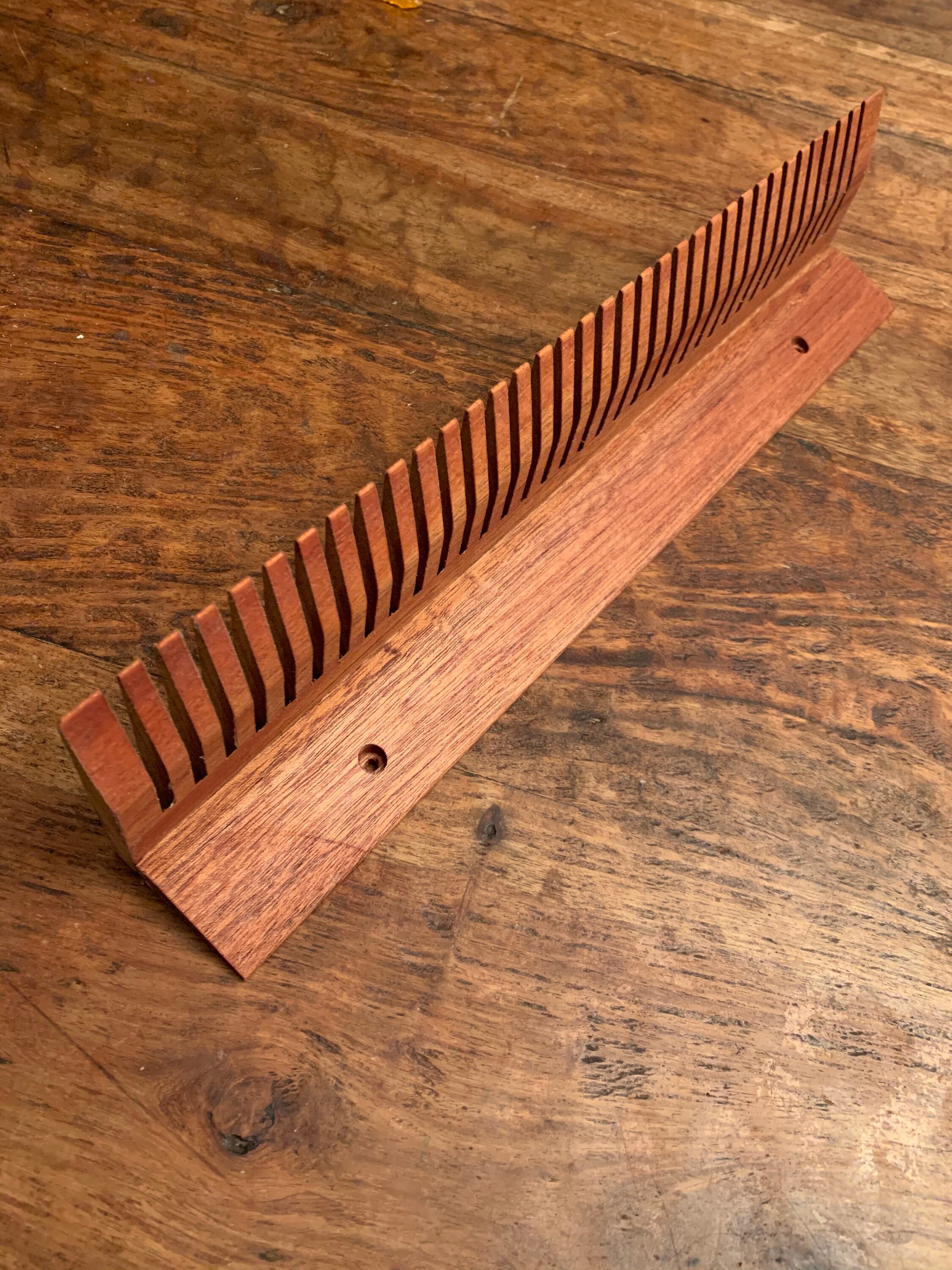 Wood Eurorack Patch Cable Holder Etsy