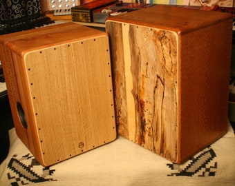 Lucid Dreaming Custom Solid Wood Cajon Drum