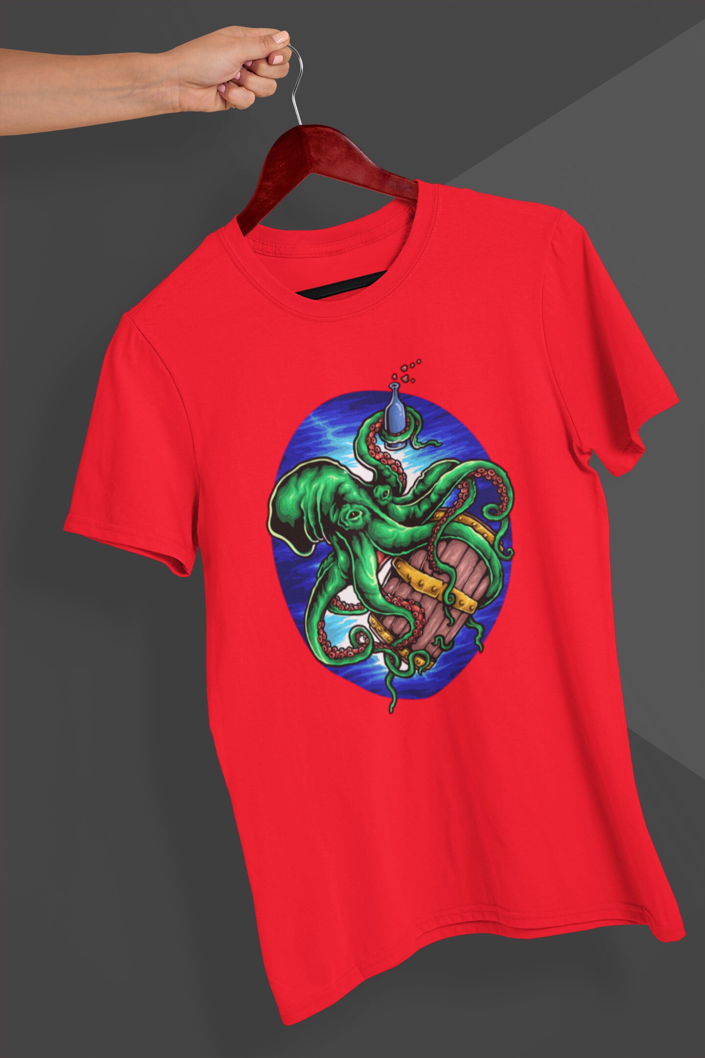Octopus Tape T-Shirt main image 1