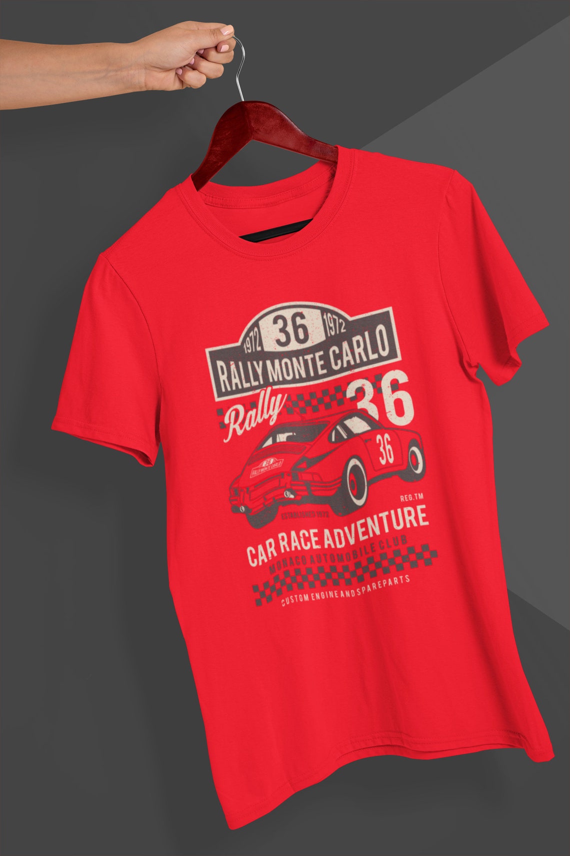 Rally Monte Carlo T-shirt Car race adventure shirt old | Etsy