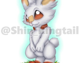 Scorbunny (8.5" x 11" or 11" x 14")