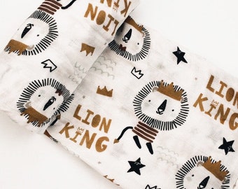 lion king swaddle blanket