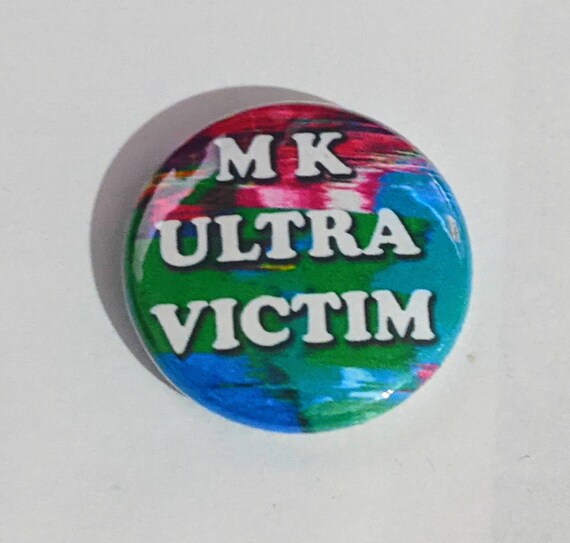 1 MK Ultra Victim Pinback Meme Button | Etsy