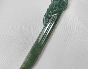 巨大な緑の翡翠の剣 - Etsy 日本