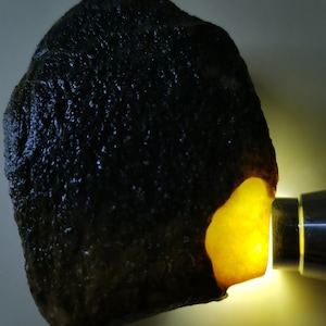 Icy Ice Yellow 100% Natural Burma Jadeite Jade Rough Stone # 220 gram # 1,100.00 carat #