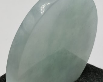 Ice Green Burma Jadeite Jade Polished Rough Stone # 225.00 carat #