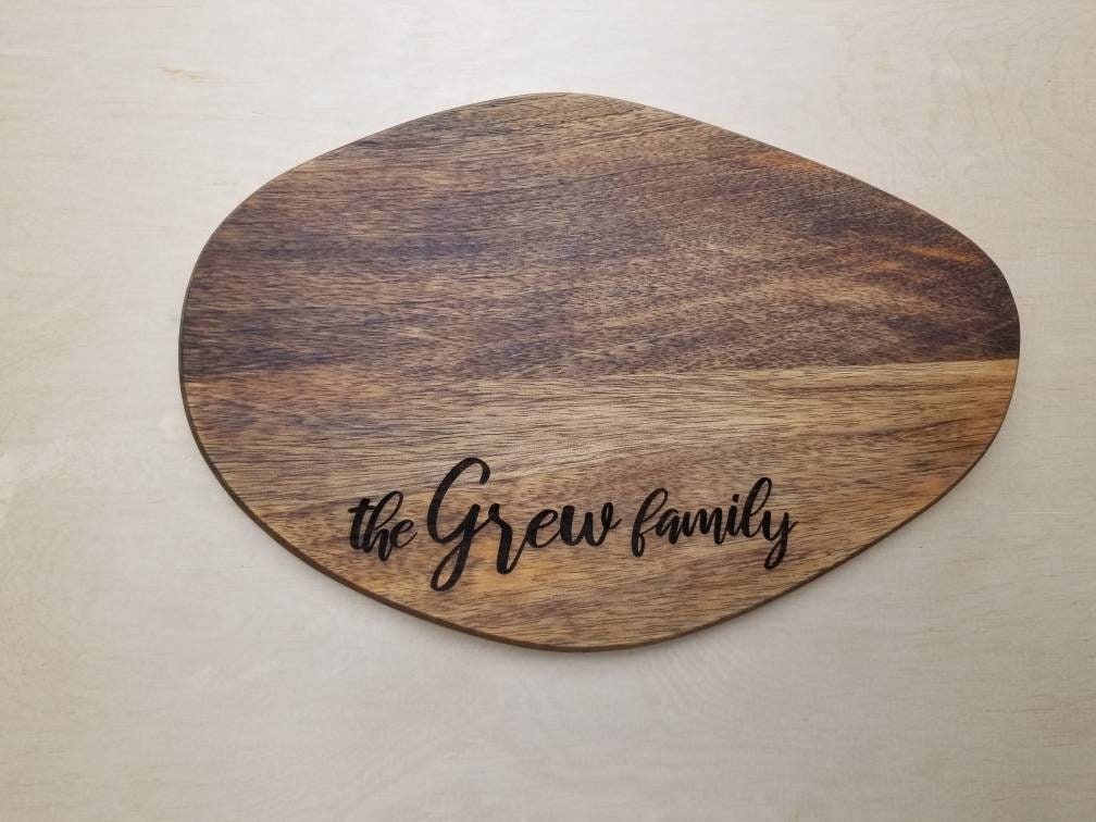 Personalized Engraved Cutting Board Etsy