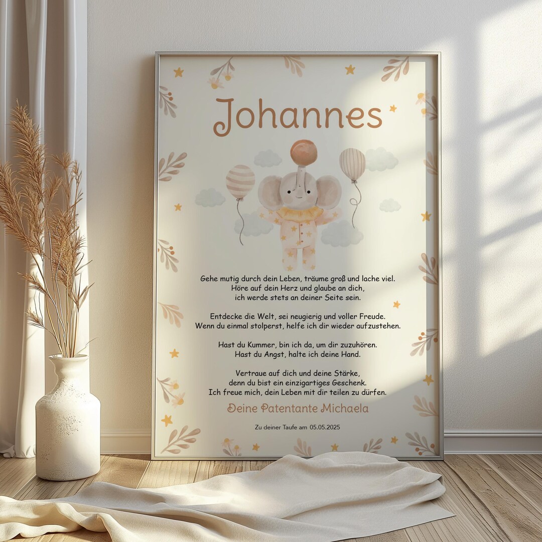 Geschenk Zur Taufe Als Pate