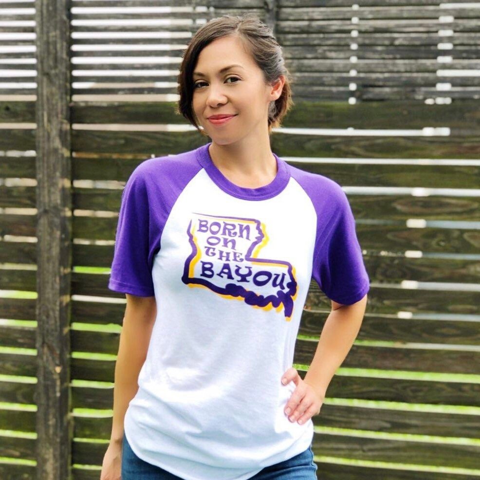 LSU Unisex Raglan Shirt Lsu Shirts for 