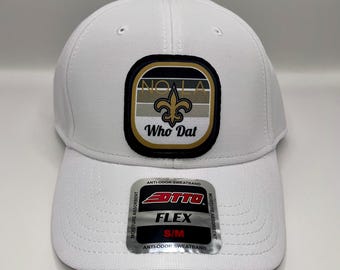 New Orleans Saints Fitted Hat: Fleur de Lis Flex Fit Cap